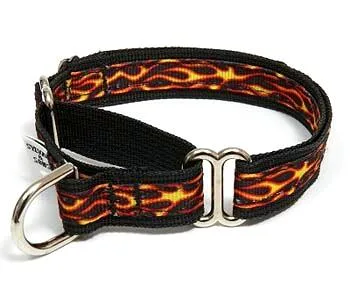 Hot Stuff Martingale Dog Collars